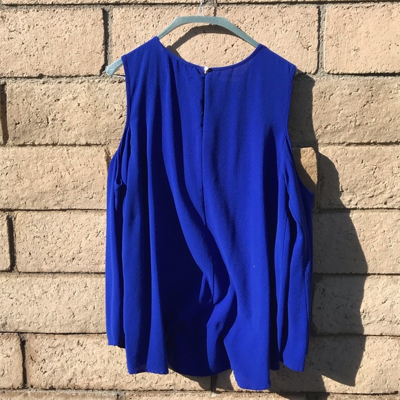 Royal blue top - Picture 2 of 4